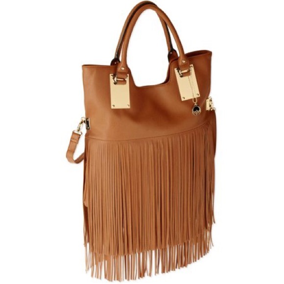 Big Buddha Handbags - Brown Fringe Handbag